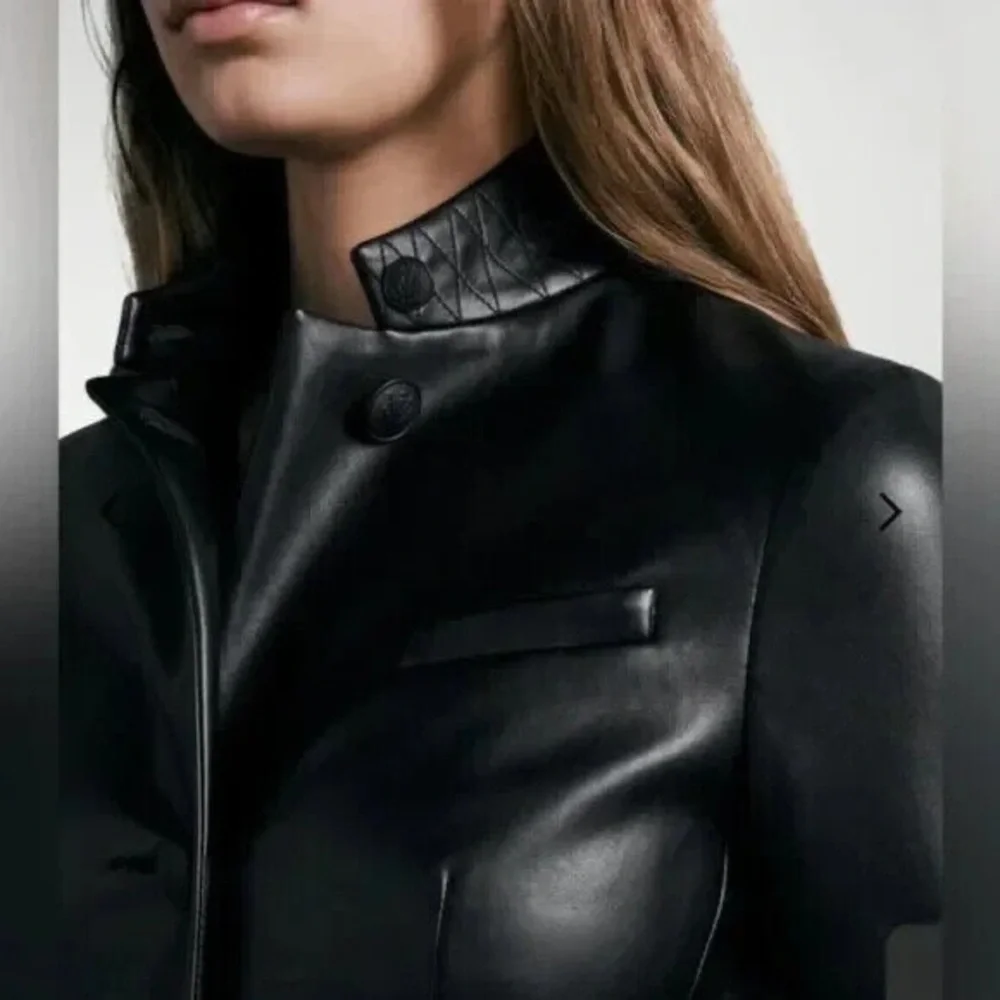 Rag & Bone faux leather blazer - Picture 4 of 5